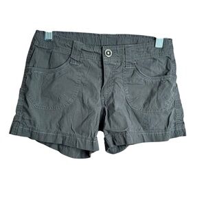 Kuhl Gray Outdoor Hiking Shorts Girls Medium 10